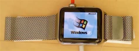 A­p­p­l­e­ ­W­a­t­c­h­ ­W­i­n­d­o­w­s­ ­9­5­ ­ç­a­l­ı­ş­t­ı­r­a­b­i­l­i­y­o­r­!­